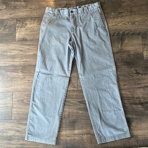 Men’s gray business casual pants